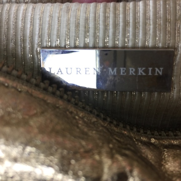 Lauren Merkin: Gold Leather purse - Picture 7 of 11